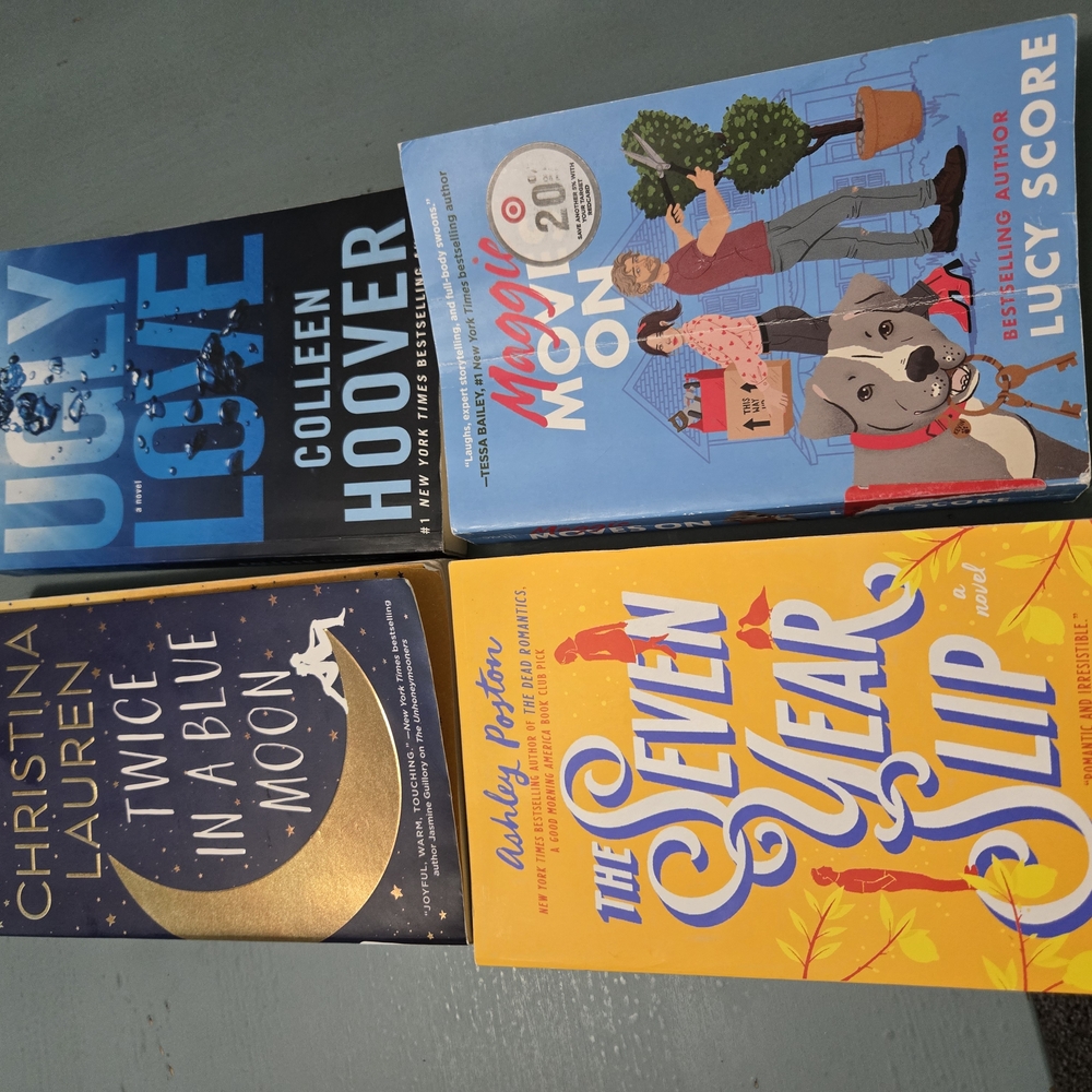 Set of Four Rom Com Books
